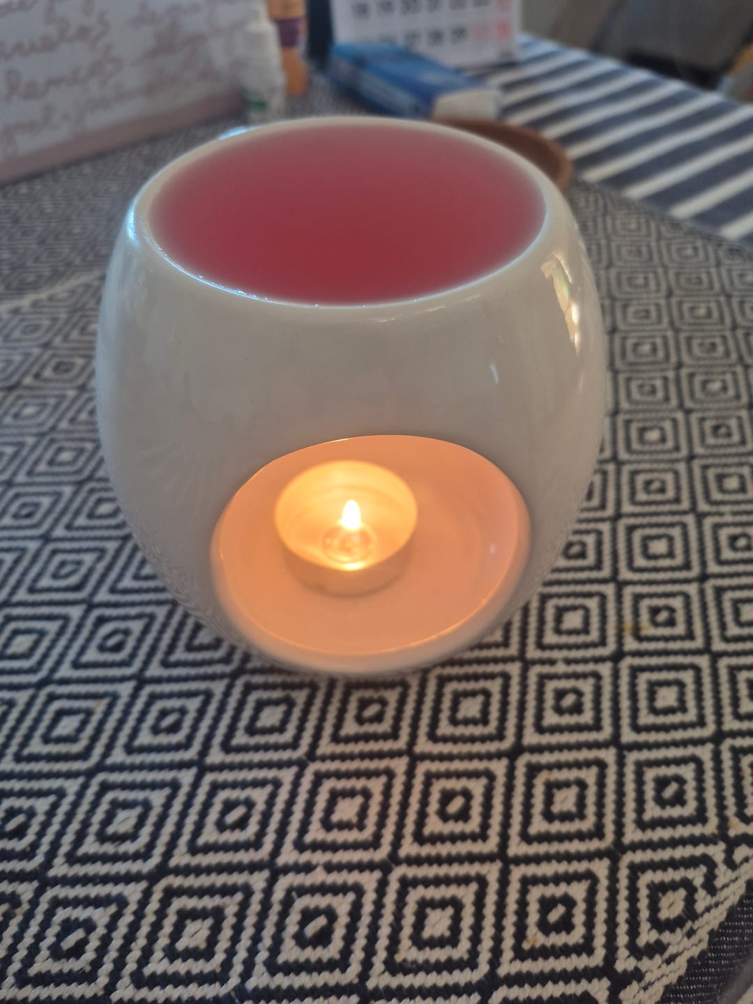 Customer photo review of Infinity Glow - Quemador artesanal