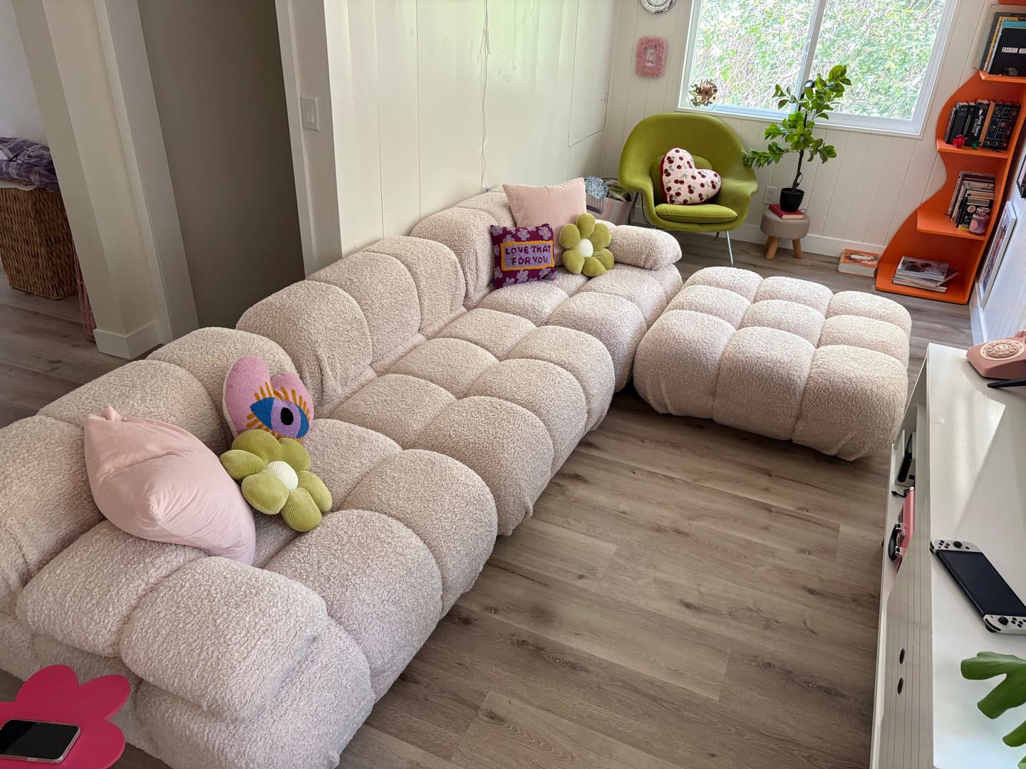 Customer photo review of Marshbello Sectional