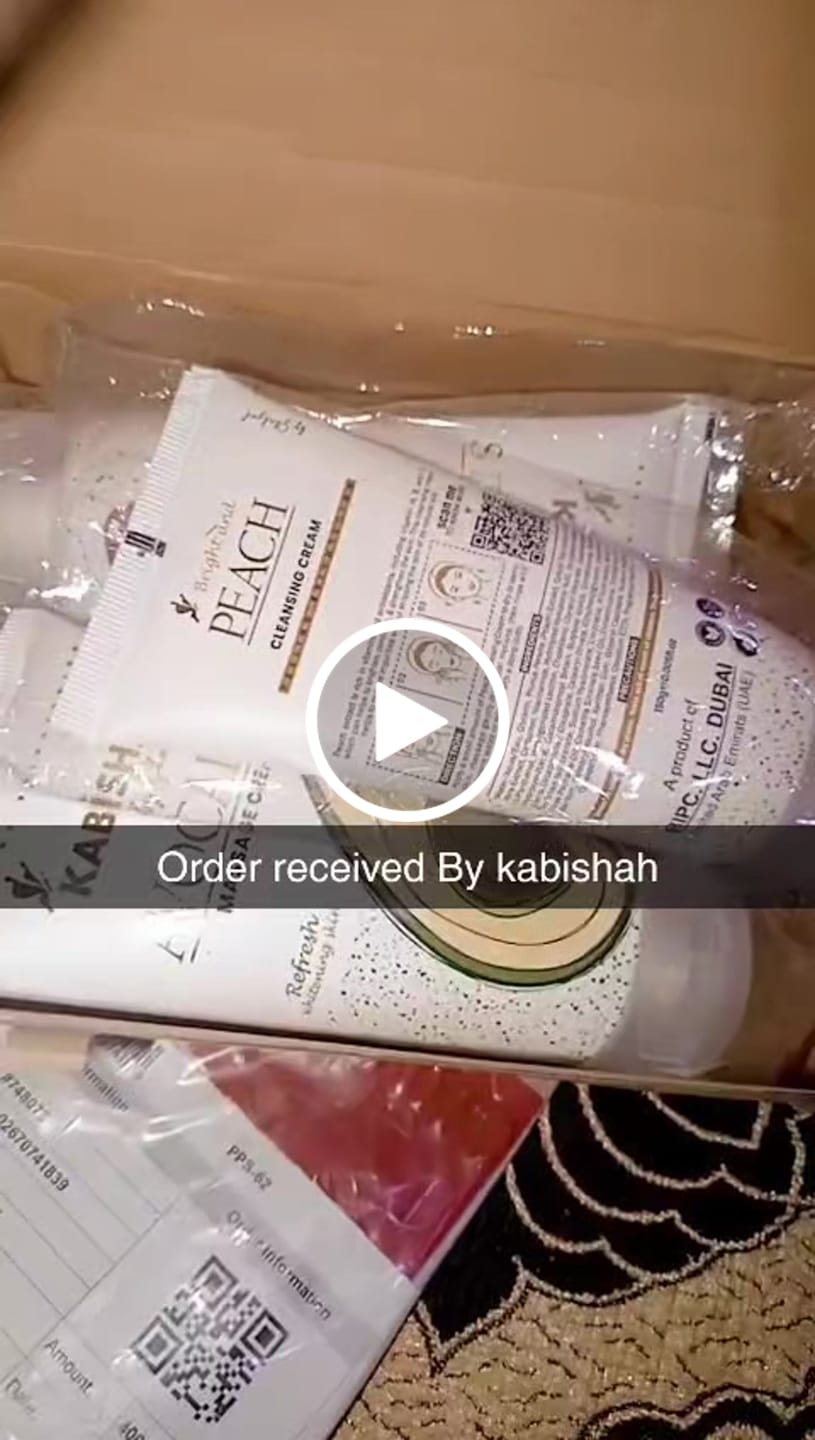 Customer video review of Facial Kit