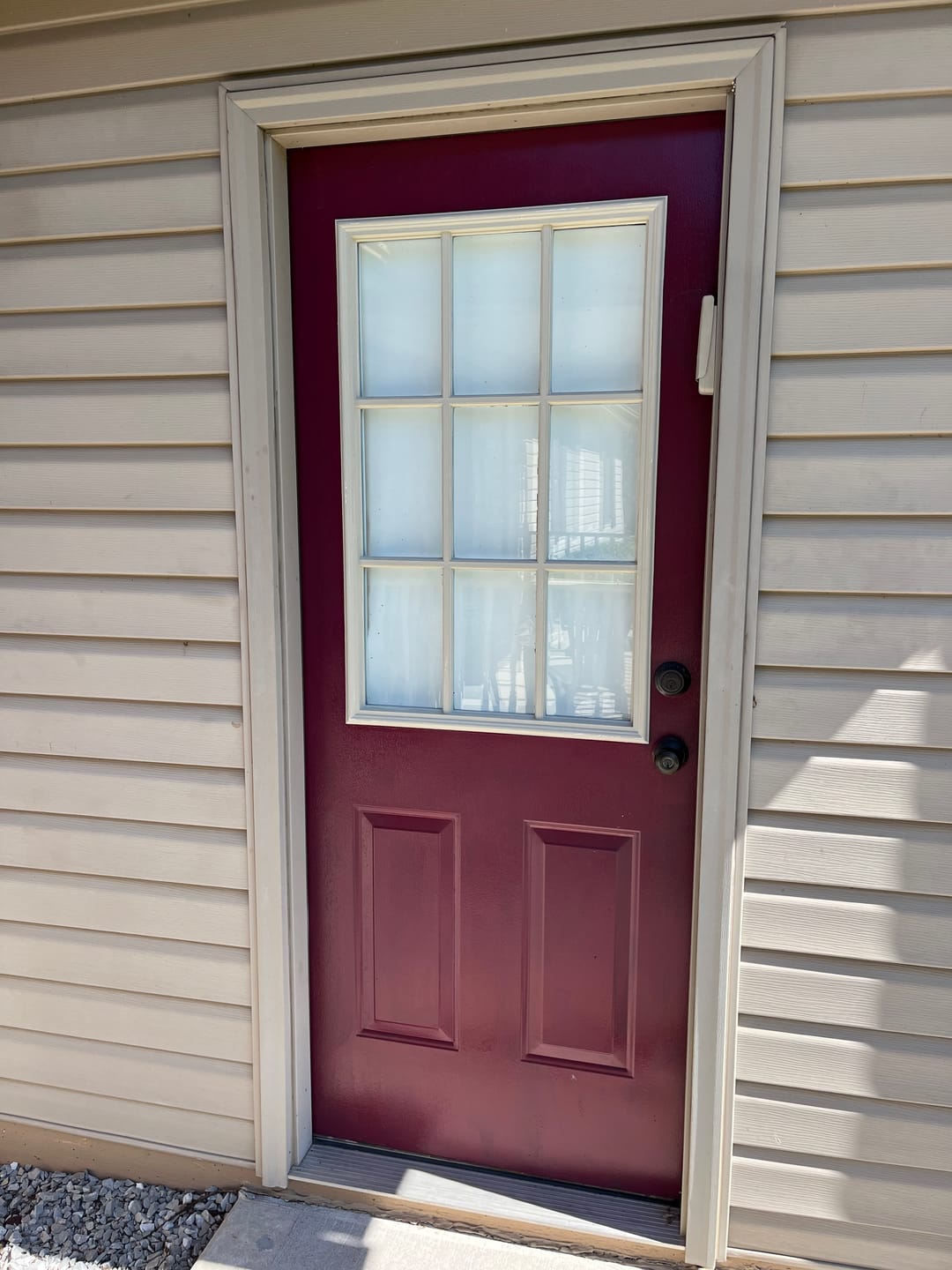 Customer photo review of Half Lite Frame Kit with 9 Grids