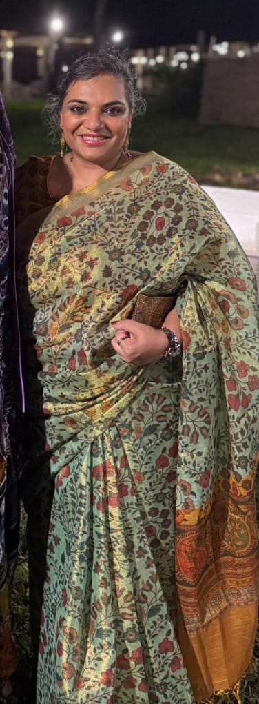 Customer photo review of Saree Blouse Stitching (Plus Size)