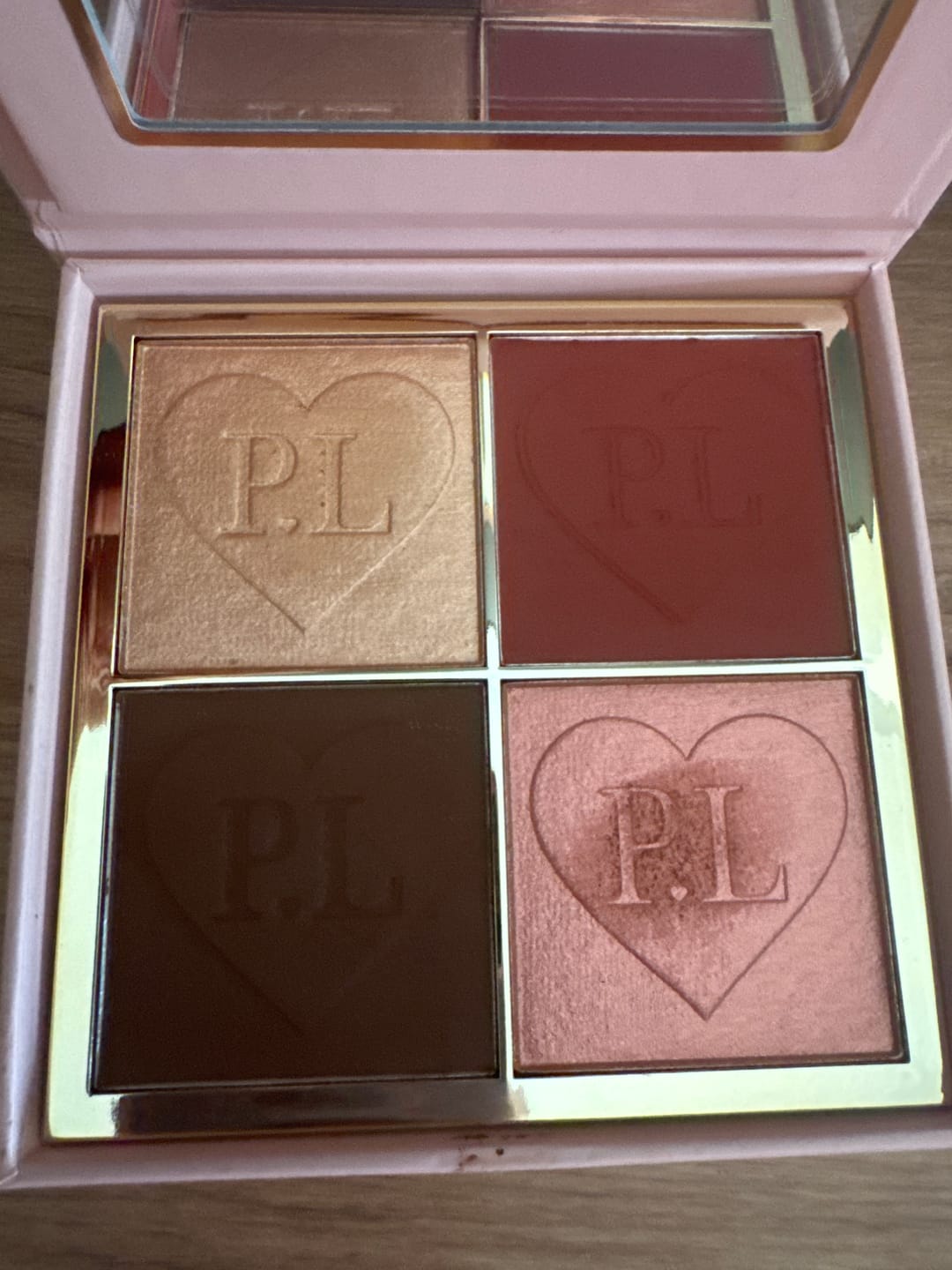 Customer photo review of Breakfast Bites Makeup Palette
