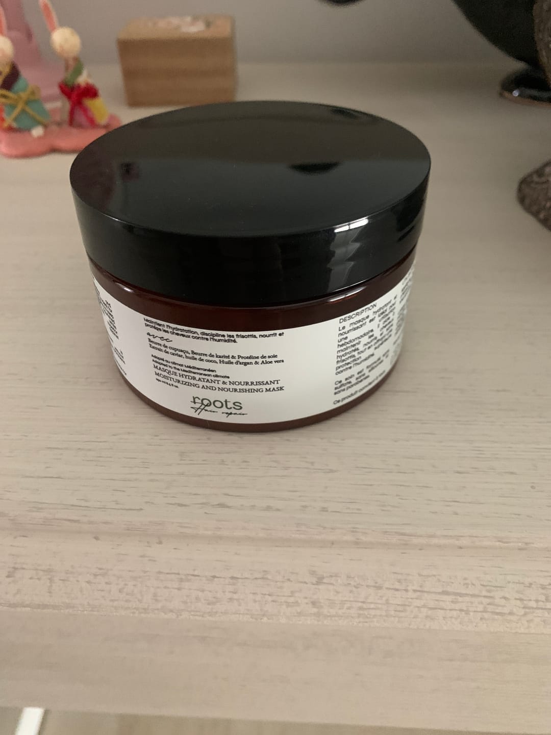 Customer photo review of MASQUE HYDRATANT & NOURRISSANT
