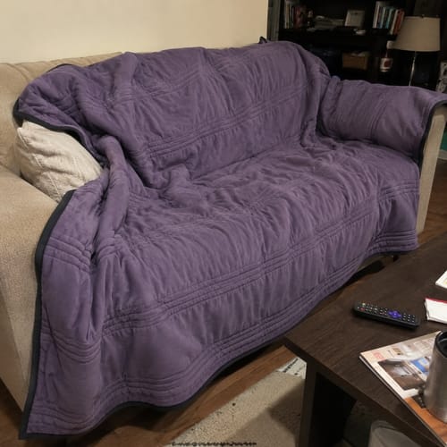 Customer photo review of NuvoDreams™ Cooling Blanket - 50% OFF + FREE SHIPPING LAST DAY PROMOTION!