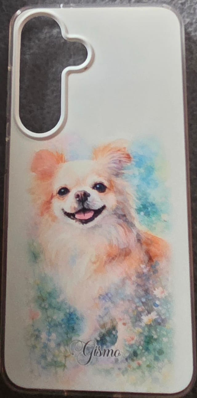 Customer photo review of Personalisierte Handyhülle - Watercolor