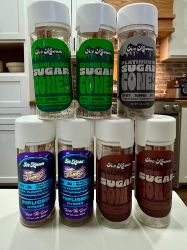 Customer photo review of PLATINUM OG SUGAR CONES