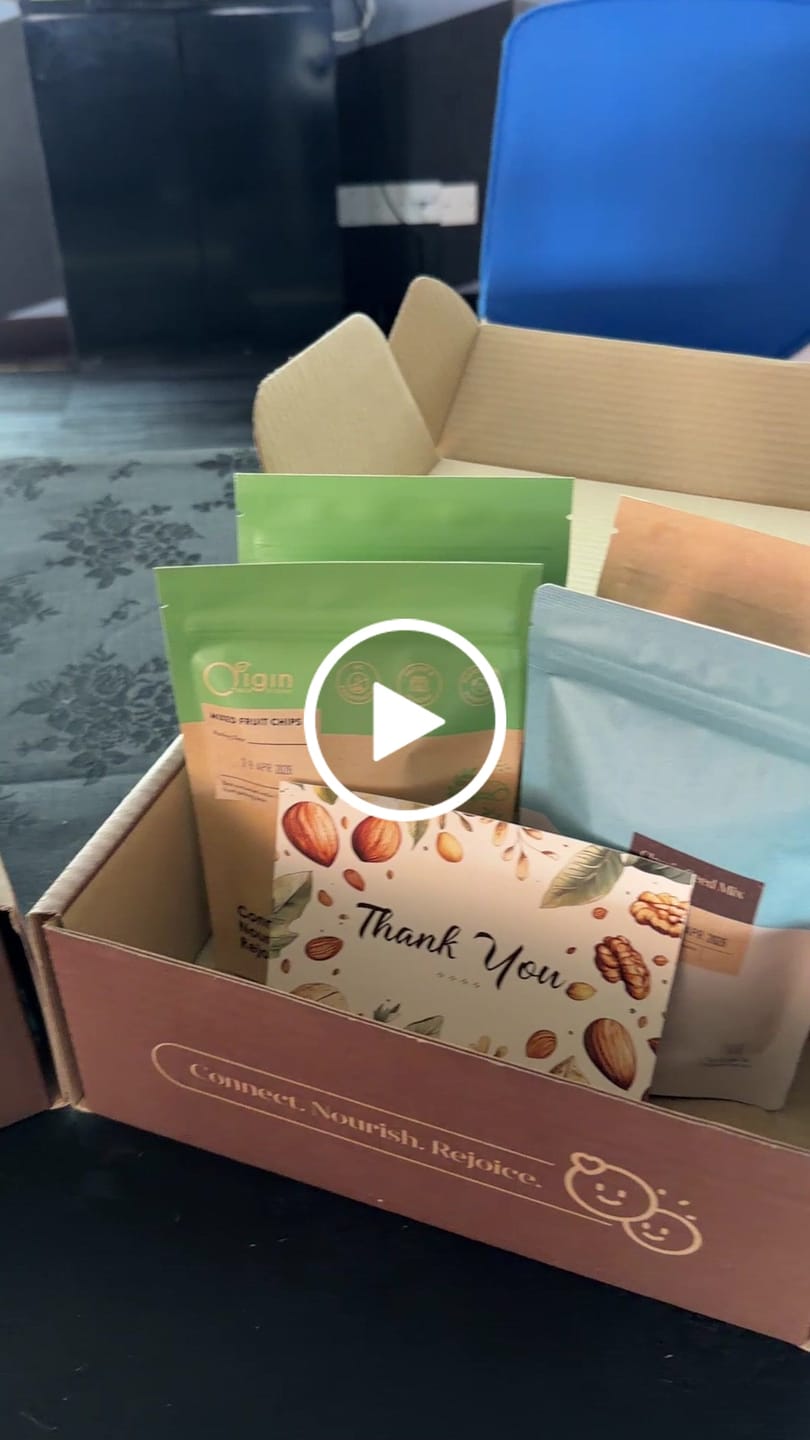 Customer video review of Customised Packs
