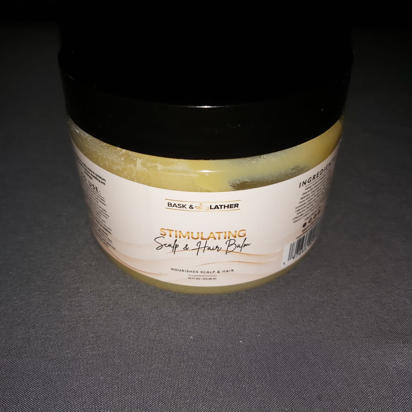 Customer photo review of BALM- Stimulating Scalp and Hair Balm