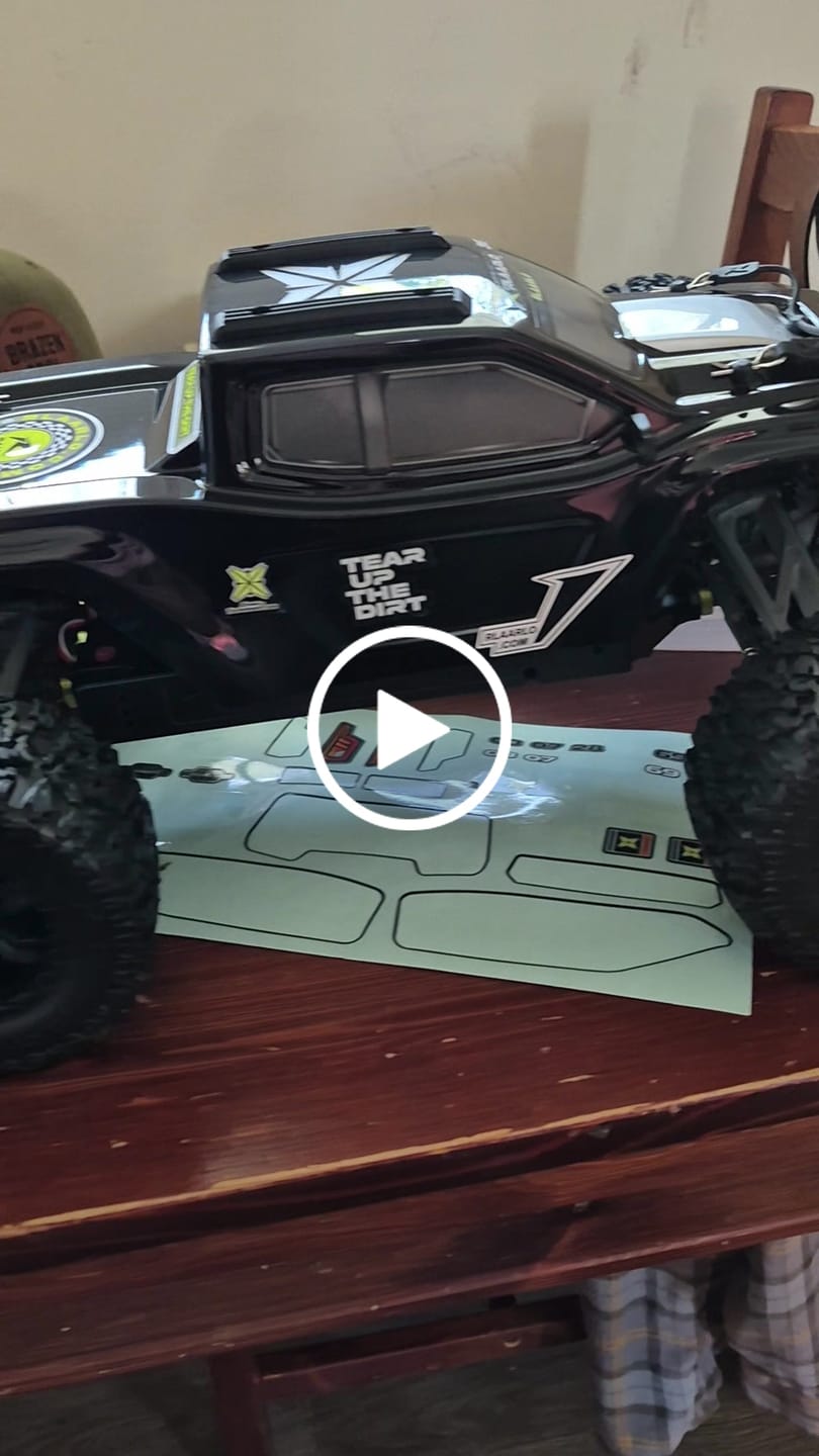 Customer video review of Rlaarlo Omni-Terminator Carbon Fiber MINI 1:10 Scale RTR Brushless Monster Truck, RZ001B-C