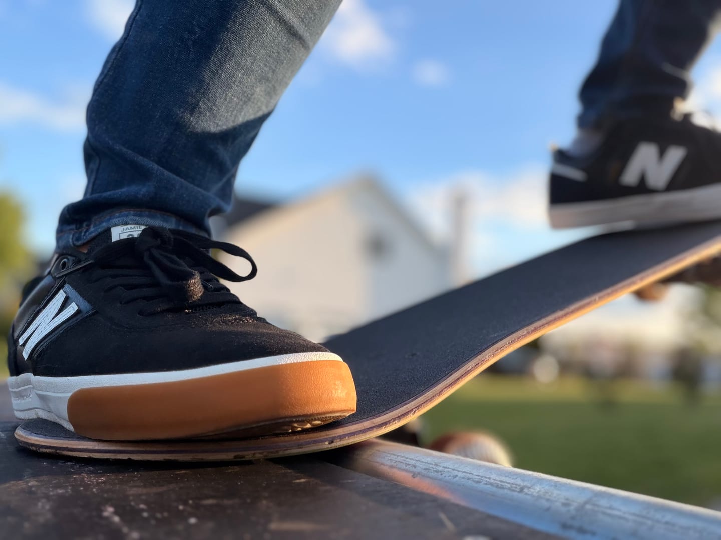 Customer photo review of NEW BALANCE 306 JAMIE FOY BLACK WHITE 306BGT
