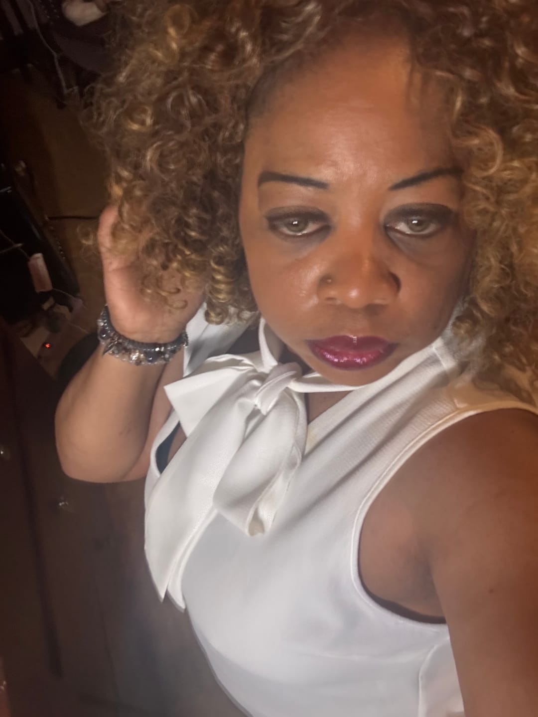 Customer photo review of New 3-Tone Hazel Brown Prescription Colored Contact Lenses