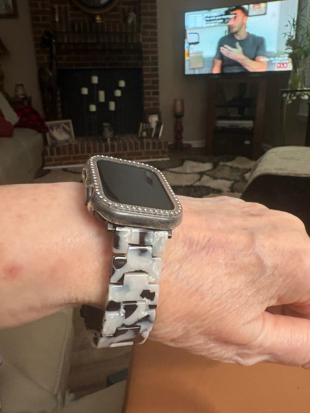 Customer photo review of Perla Ceramic Strap