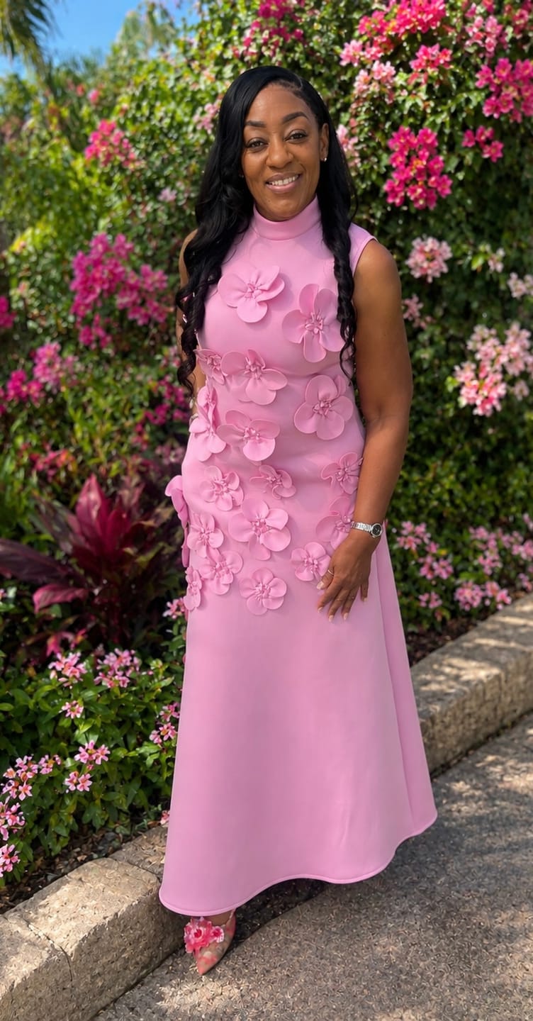 Customer photo review of Divine Beauty Dress