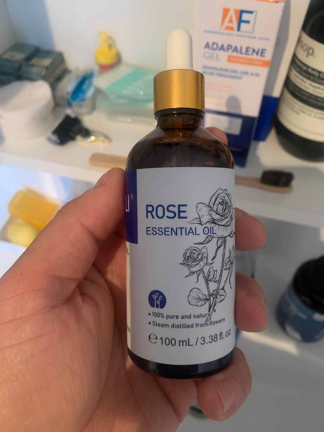 Customer photo review of Rose Essential Oil