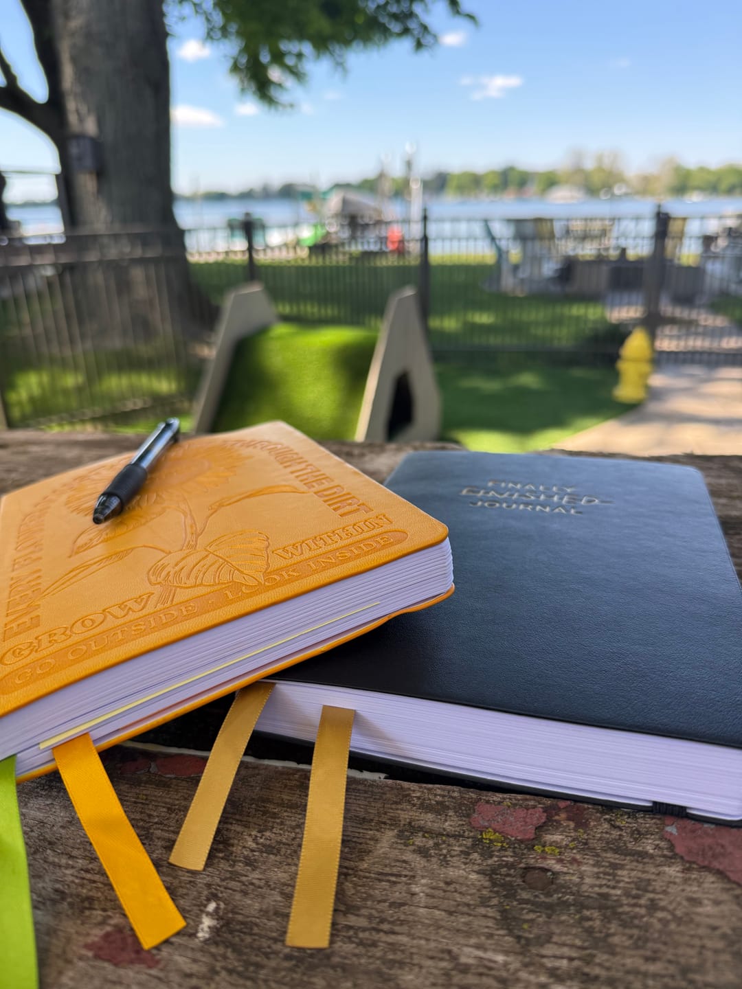 Customer photo review of Finally Finished Journal