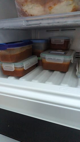 Customer photo review of Avalo Vershoudbakjes - Meal Prep Bakjes - Plastic Diepvries Bakjes - Met Deksel - 30 Delige set - BPA Vrije Magnetronbakjes
