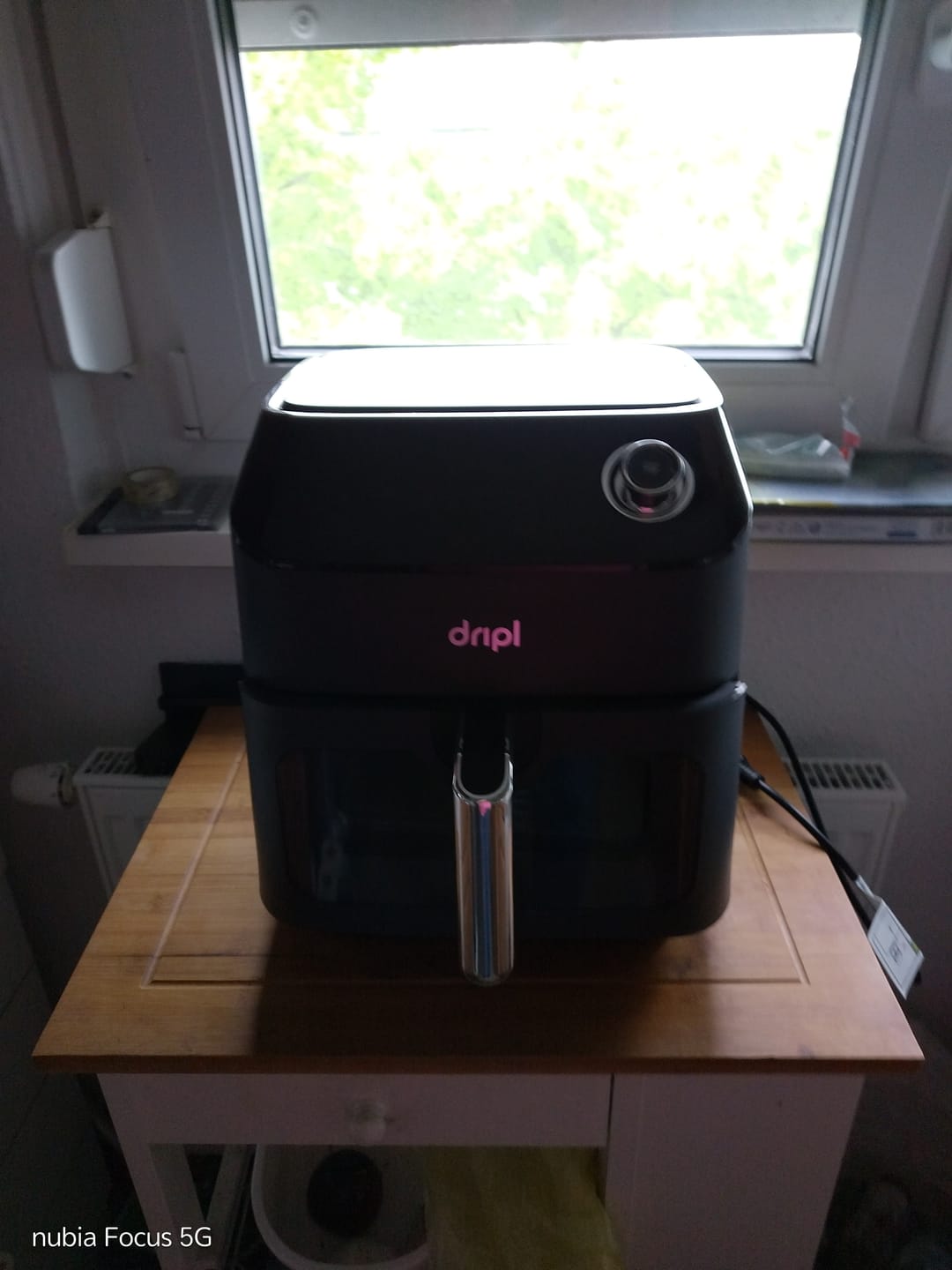 Customer photo review of Dripl Heißluftfritteuse 5,7L mit LCD Touchscreen
