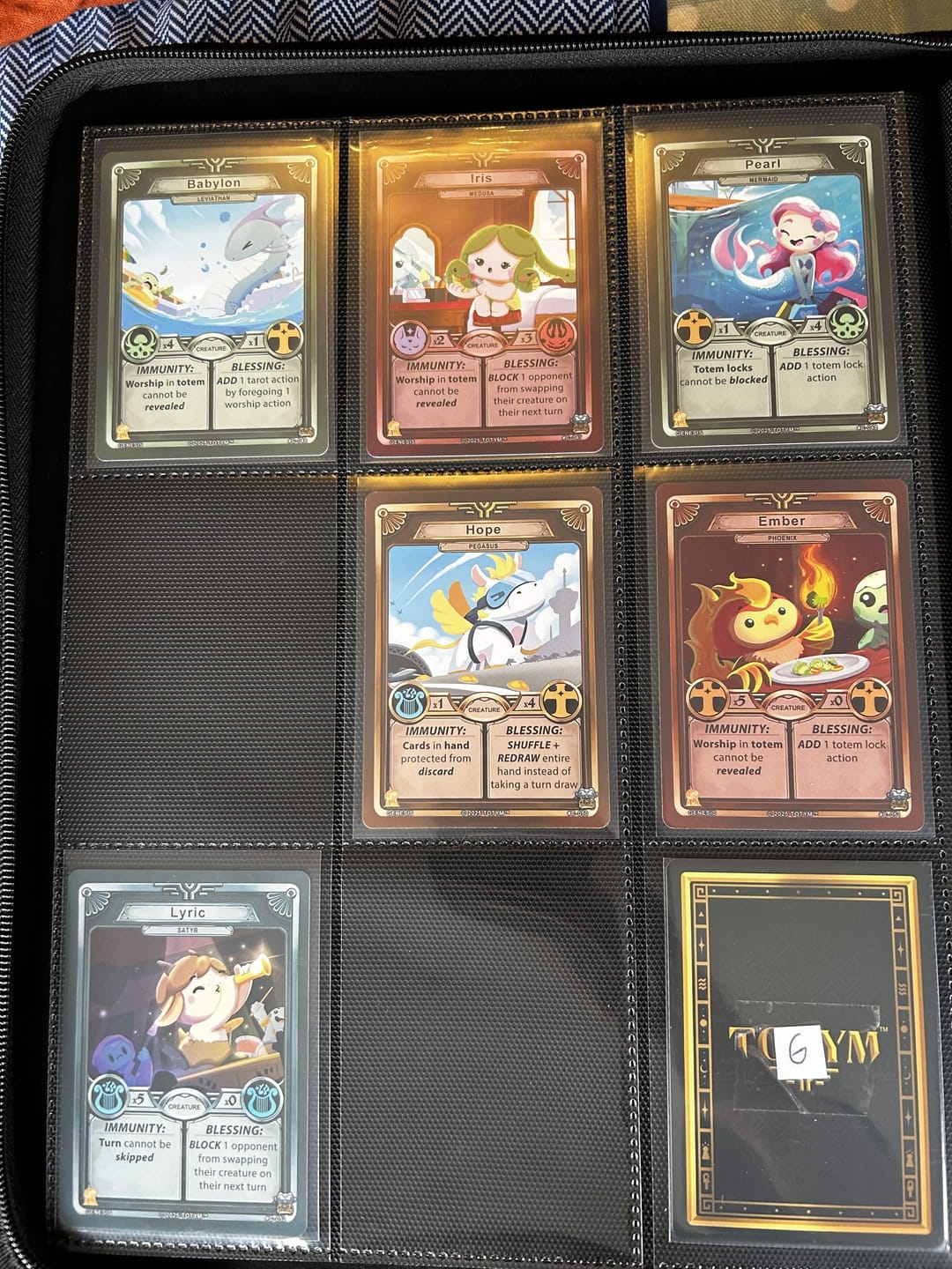 Customer photo review of TOTYM Trading Card Game | Genesis Base Set - 1st Edition