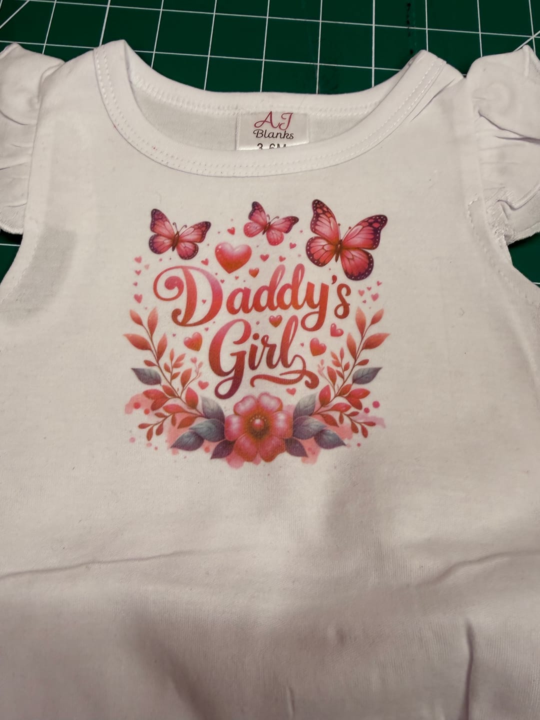 Customer photo review of Girls Ruffle Bum Bubbles