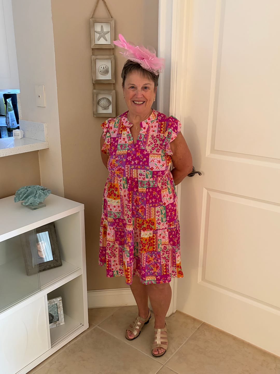 Customer photo review of Floral Soul Dress