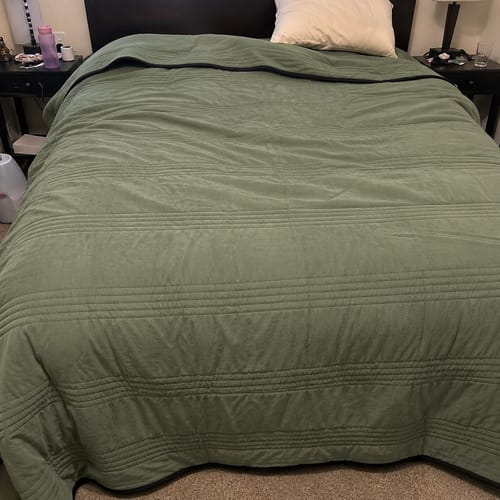Customer photo review of NuvoDreams™ Cooling Blanket - 50% OFF + FREE SHIPPING LAST DAY PROMOTION!