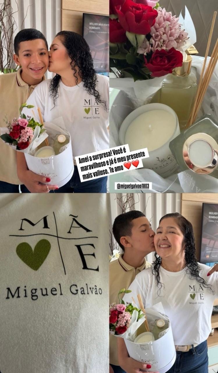 Customer photo review of Camiseta Personalizada MÃE / AVÓ MINIMALISTA - Algodão 100%