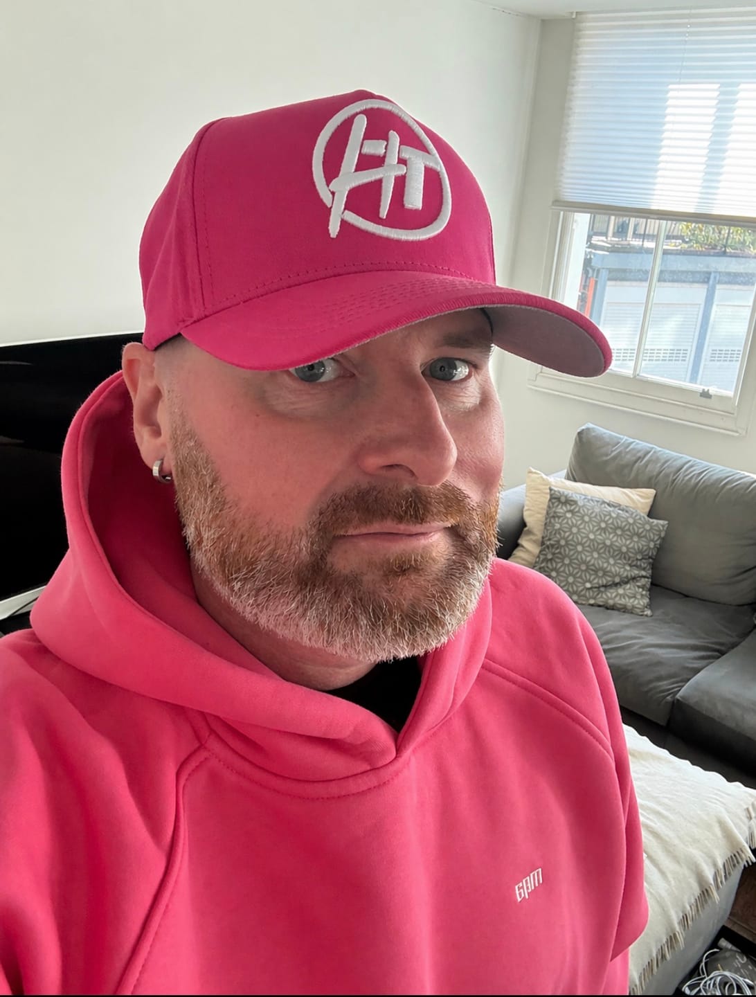 Customer photo review of Hardtuned Baller Pink A-Frame Cap