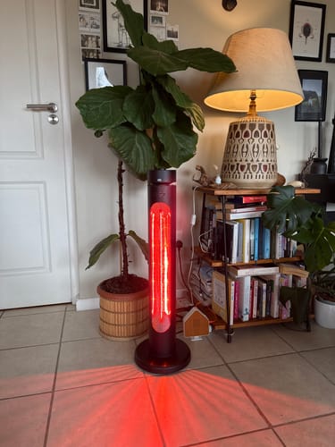 Customer photo review of Indoor & Outdoor Infrared Heater