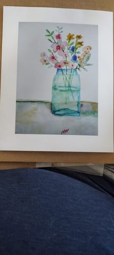 Customer photo review of 5x7 Giclee Fine Art Prints