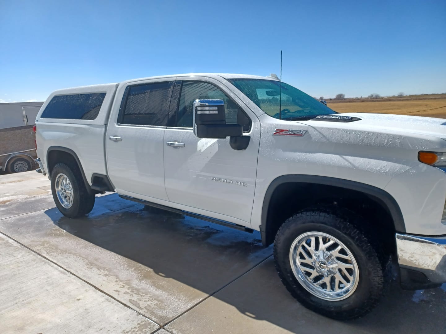 Customer photo review of Vehicle Spray Wax Replacement (Foam-on/Rinse-Off Coating)