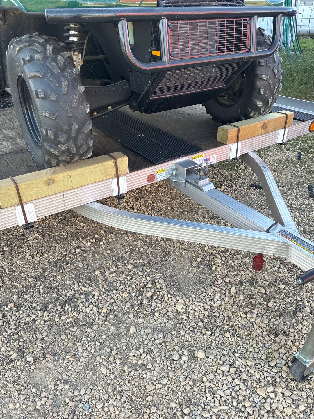 Customer photo review of 3/8 Inch Diameter U-Bolts - Square