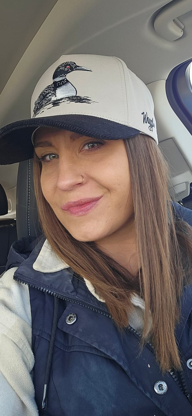 Customer photo review of Red Eye Corduroy Brim Hat