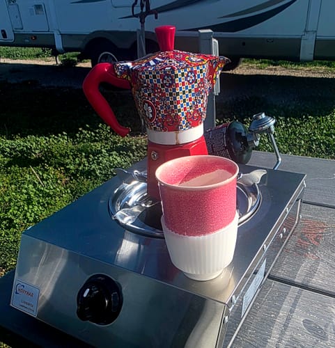 Customer photo review of Coral Pink Cup 12oz