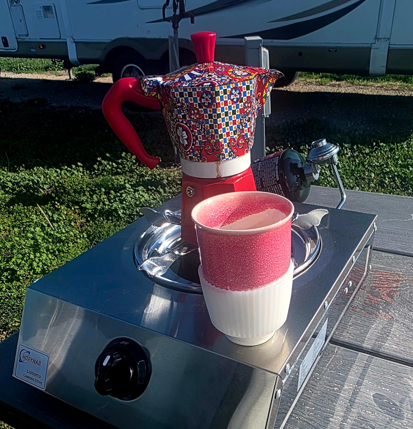 Customer photo review of Coral Pink Cup 12oz