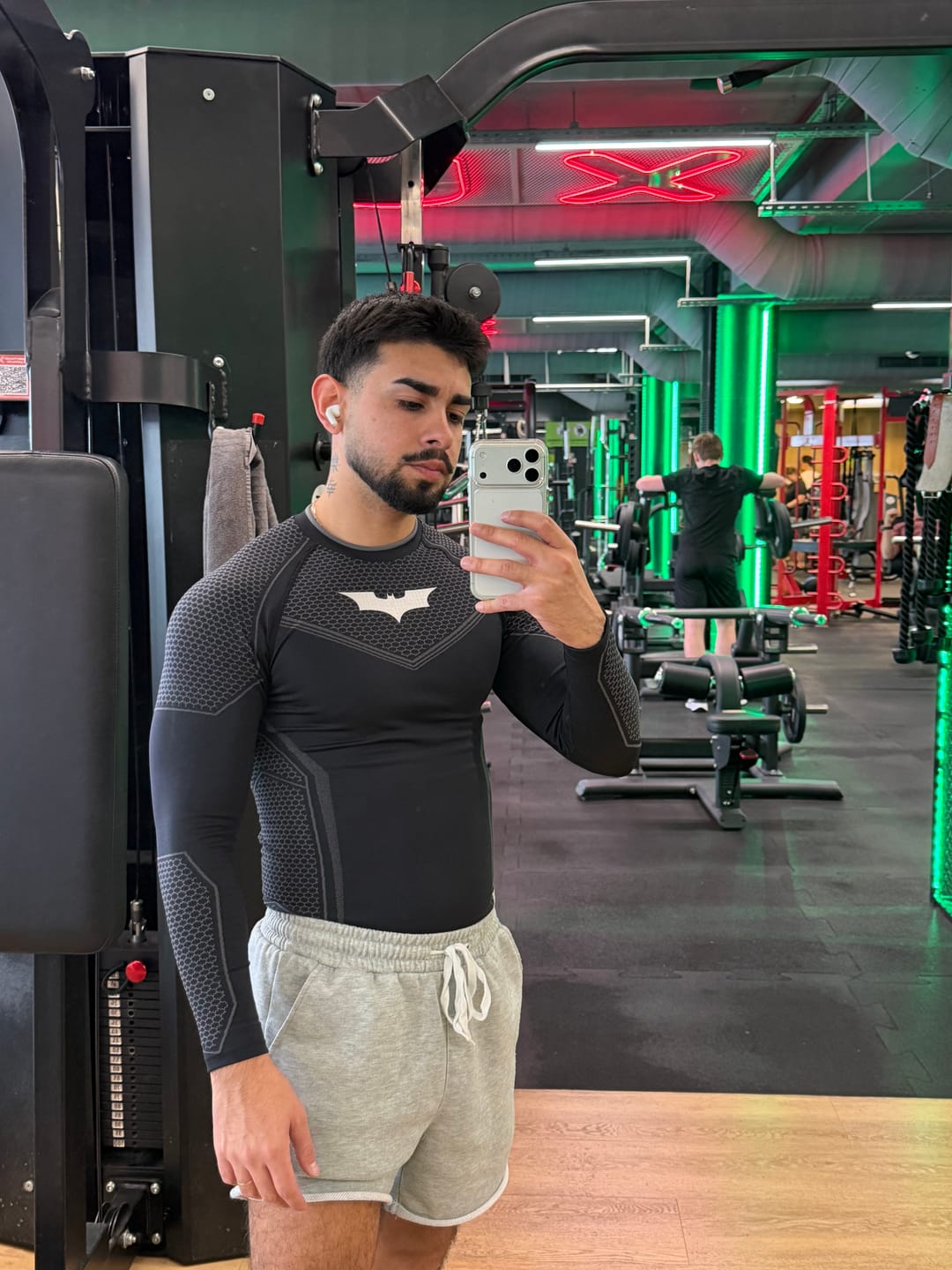 Customer photo review of 8004 - Batman Compression Longsleeves