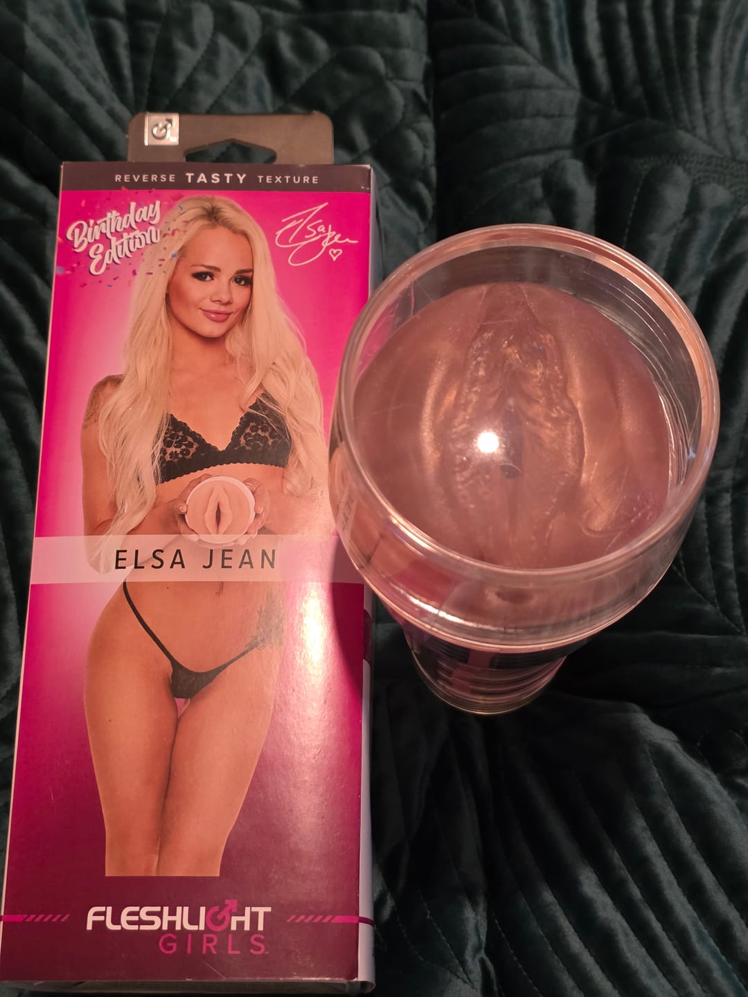 Customer photo review of Elsa Jean Birthday Cake Edition