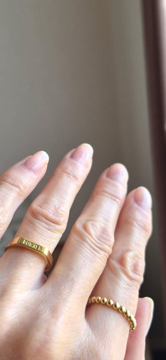 Customer photo review of Liz Ring