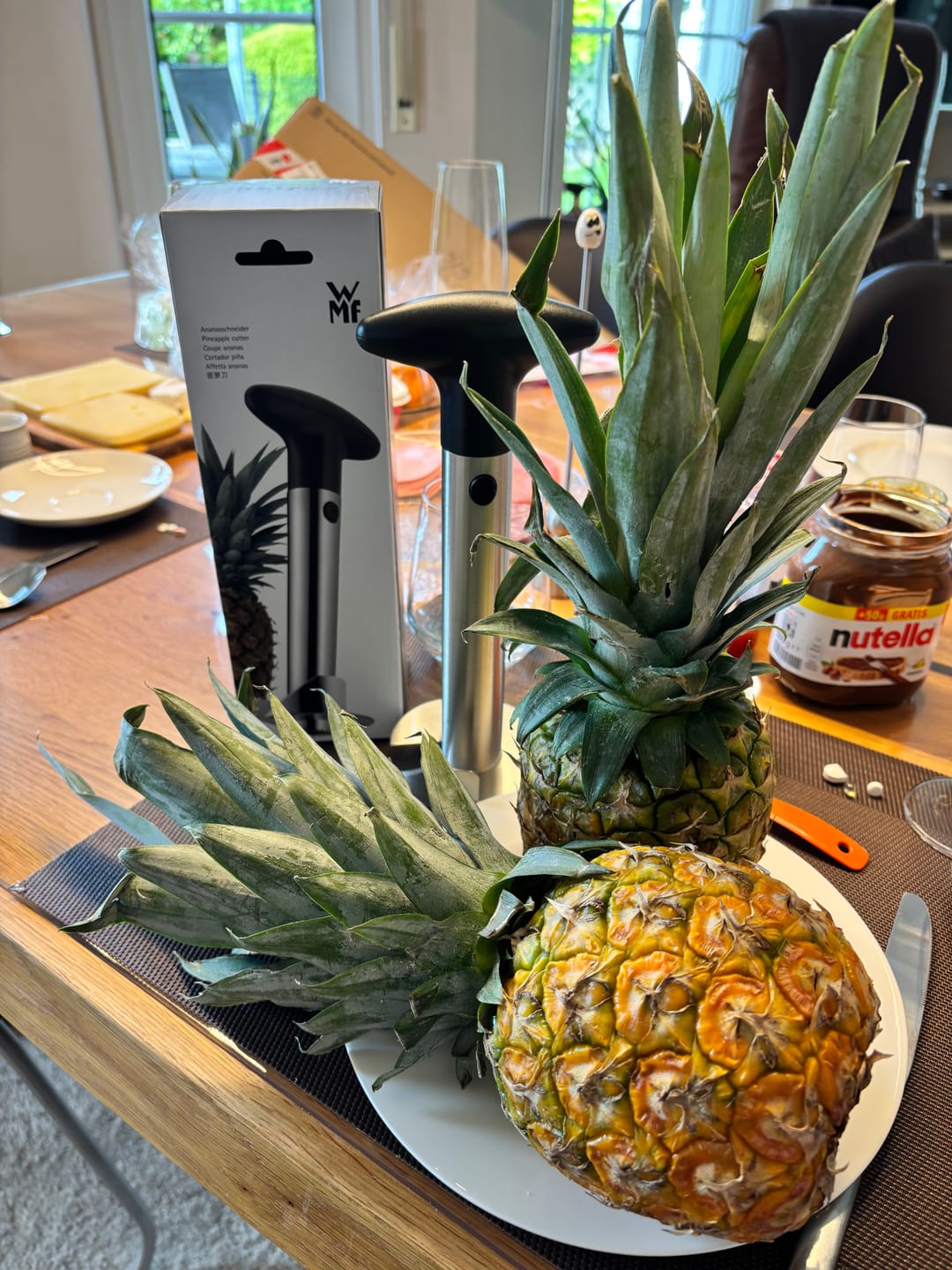 Customer photo review of Ananas Flugware reifgeerntet Aktionspreis %