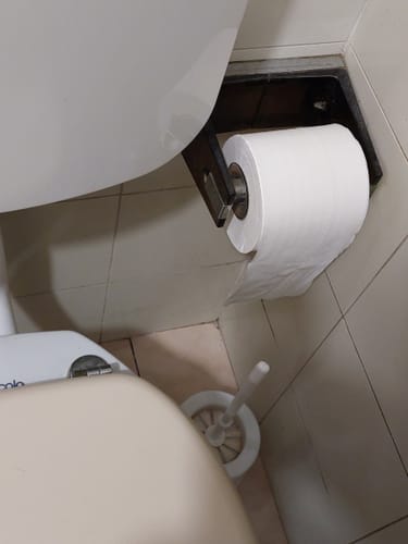 Customer photo review of CARTA IGIENICA PRESA - L'Unica carta senza aria che pesa