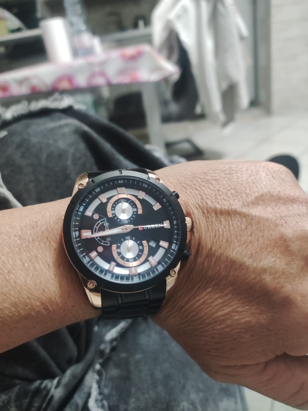 Customer photo review of Curren Dublino® orologio uomo acciaio