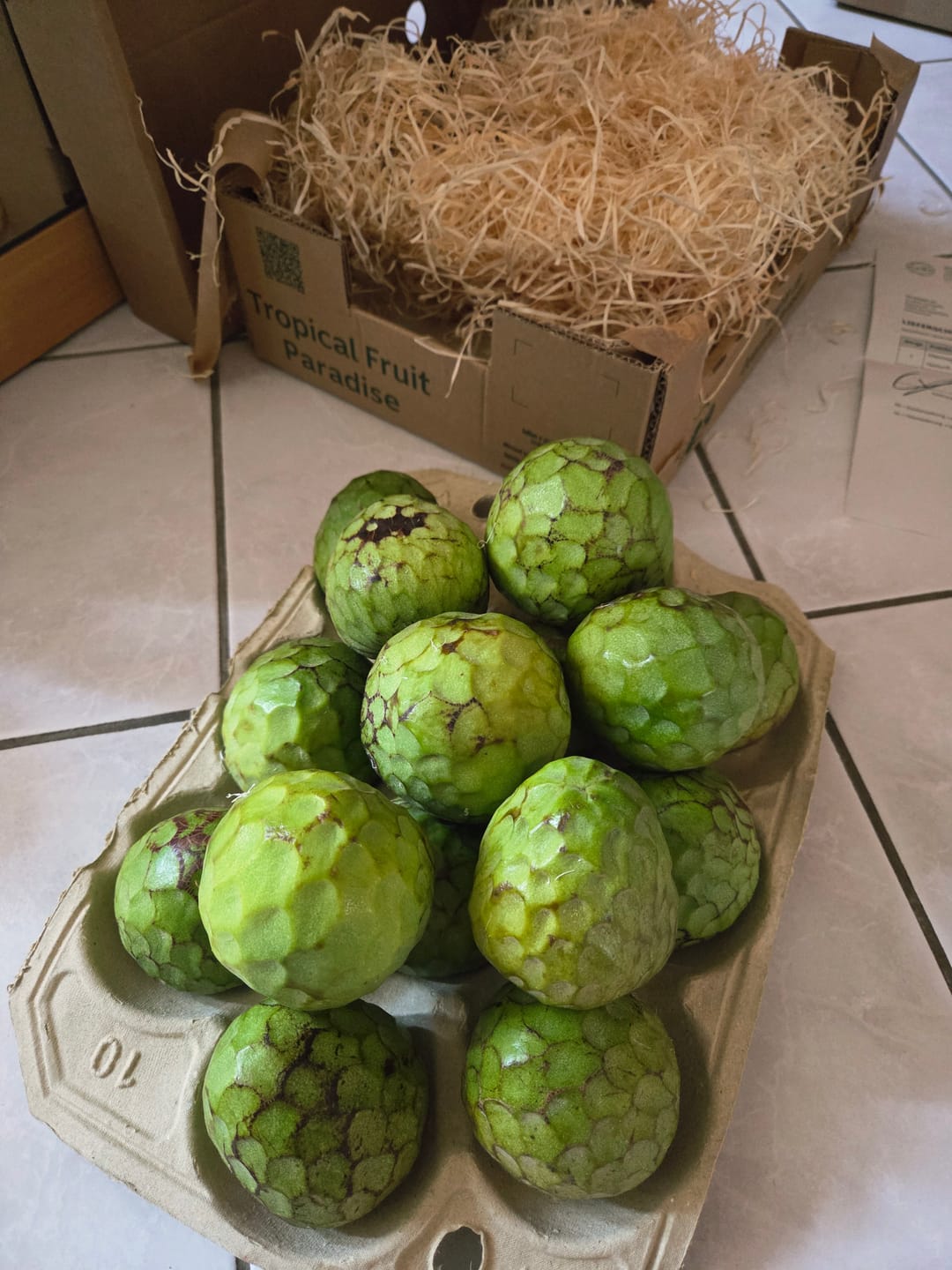 Customer photo review of Cherimoya Bio Hochernte-Retterbox Sonderaktion % 4kg