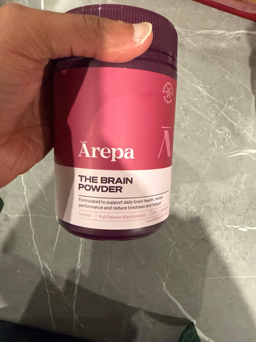 Customer photo review of The Brain Powder⁺ 2.0