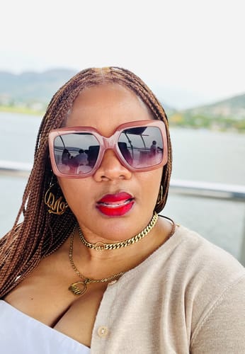 Customer photo review of Gold Era Logo Studs