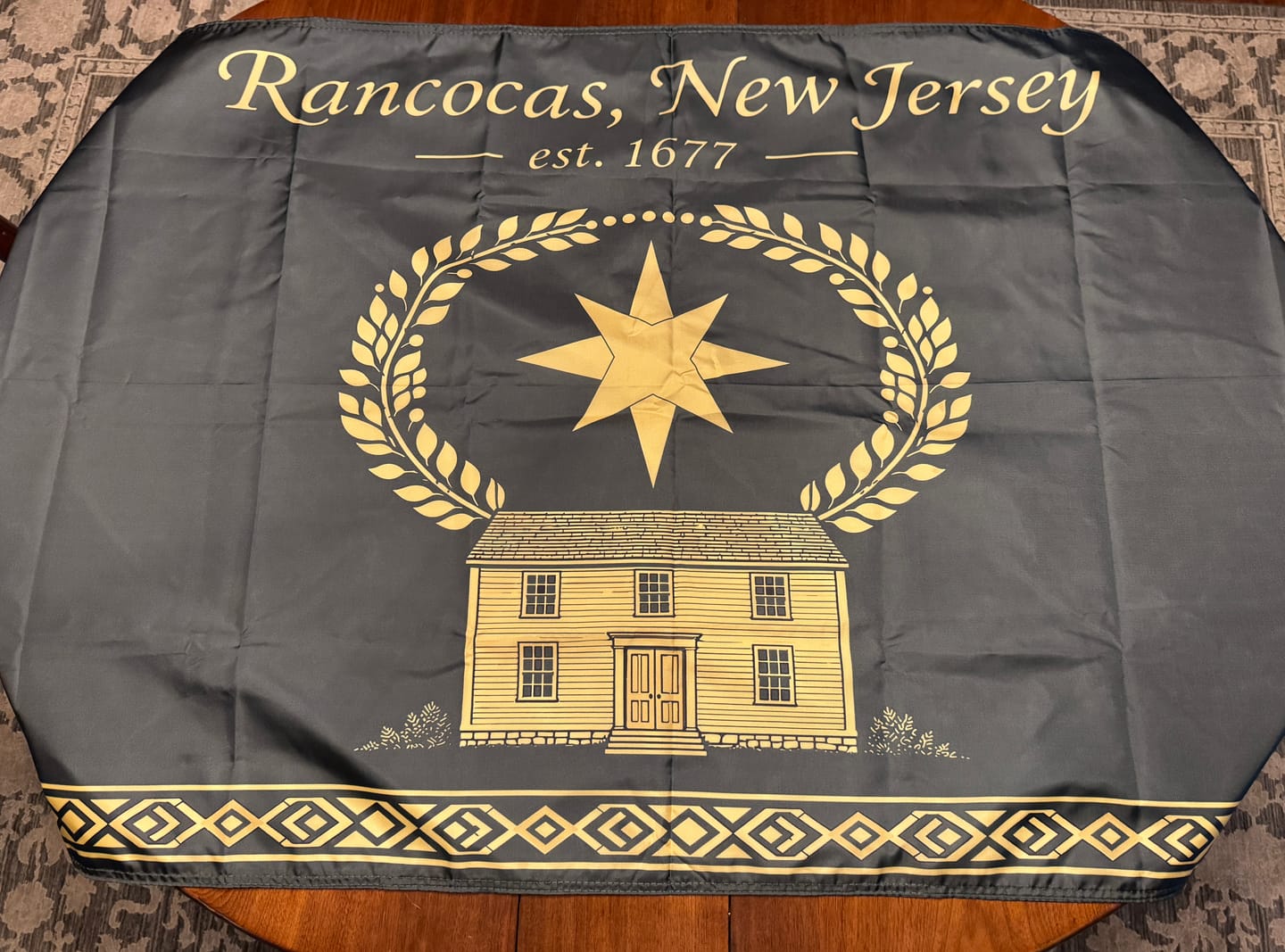 Customer photo review of Rectangular Flag