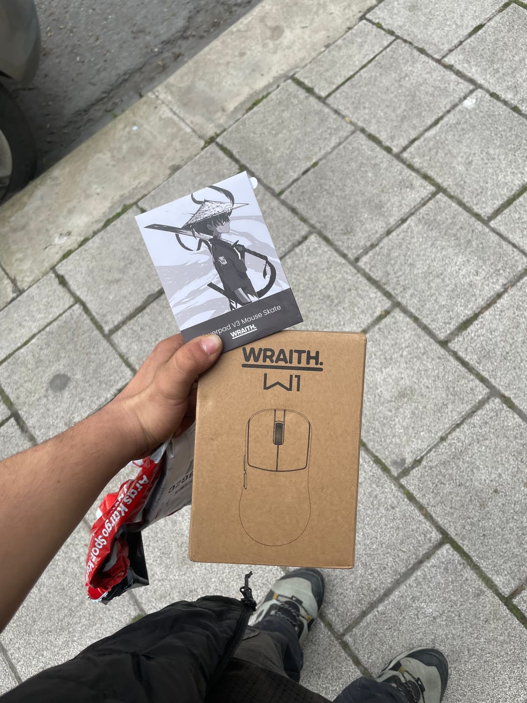 Customer photo review of Wraith W1 için Hoverpad V3 Mouse Skate