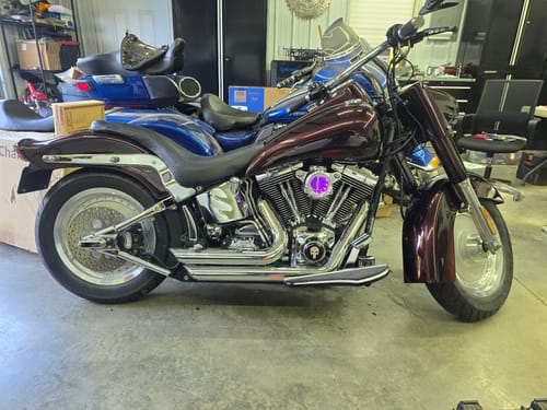 Customer photo review of Tinted Red Paint Basecoat