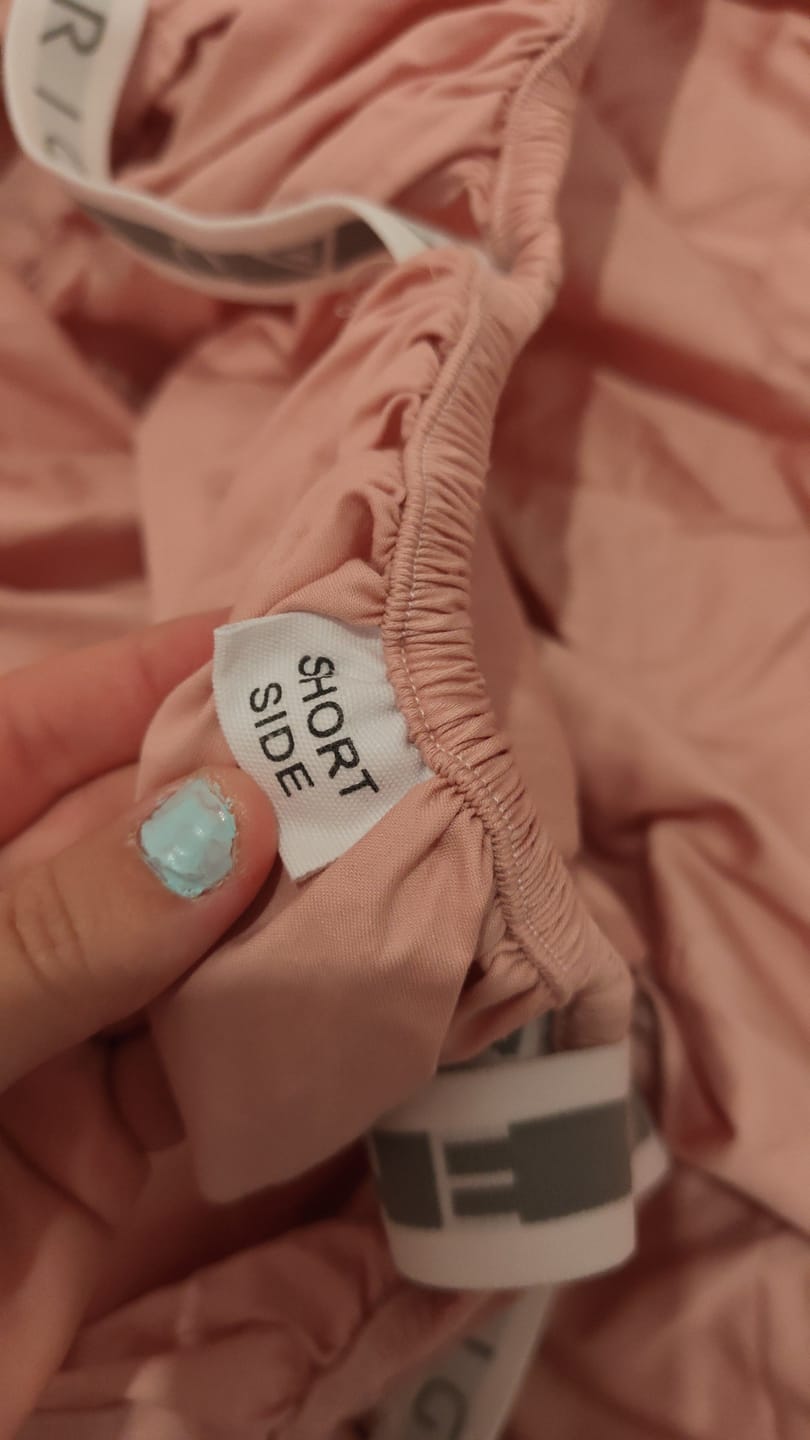 Customer photo review of סדין פרימיום כותנה 300 - Pink