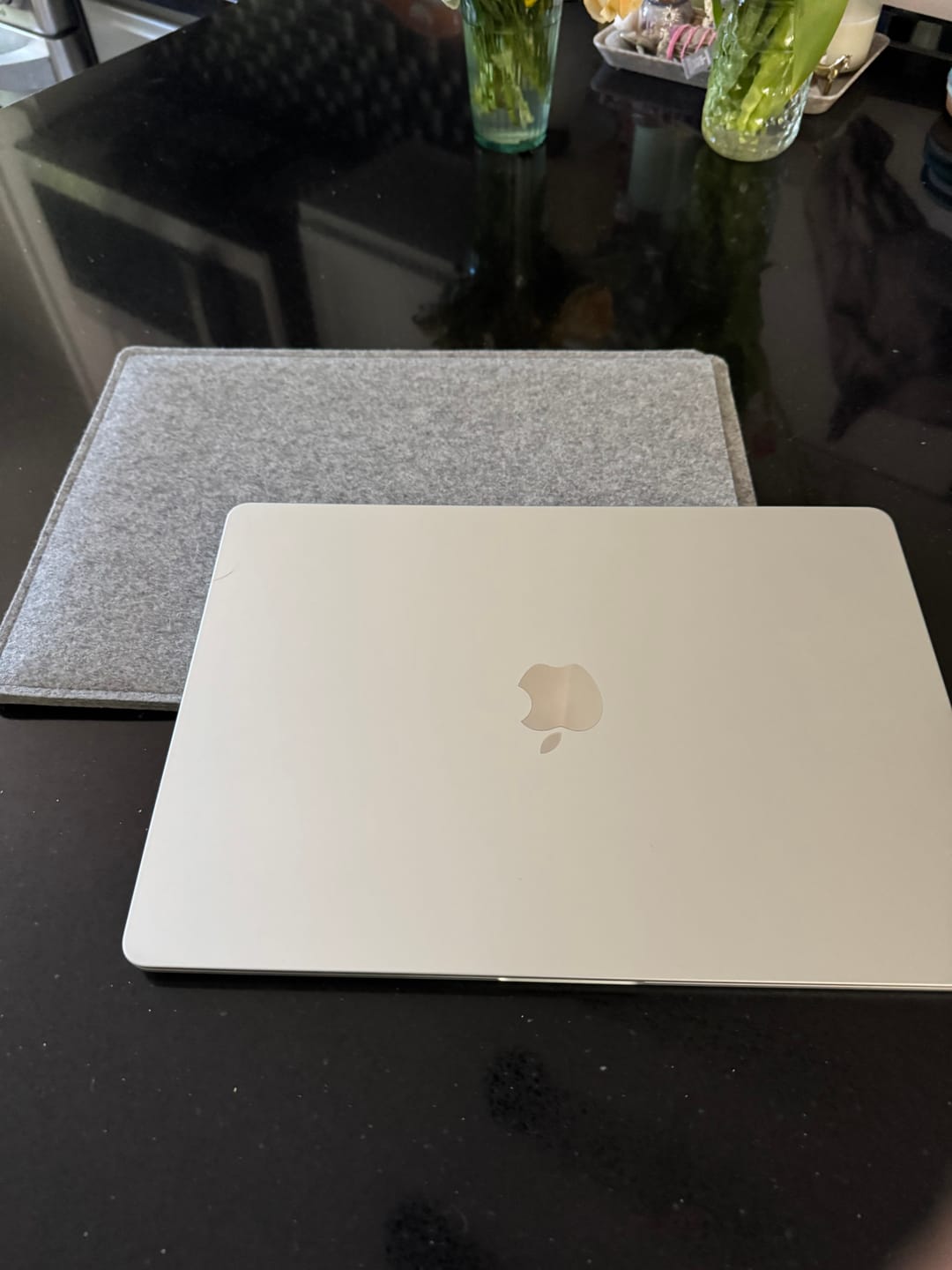 Customer photo review of sleeve for macbook