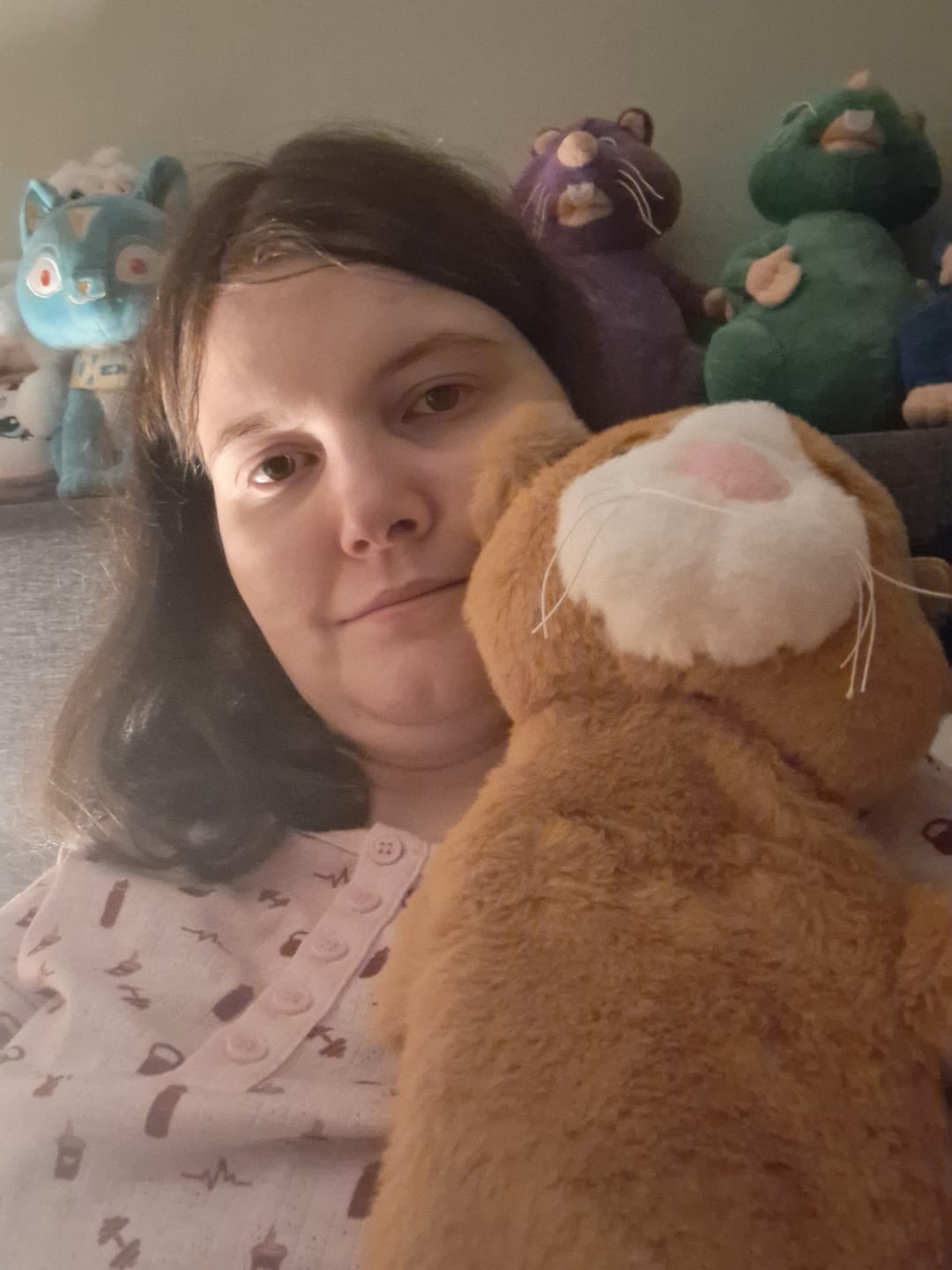 Customer photo review of Knuffelkruik Kat XL (75cm/2L)