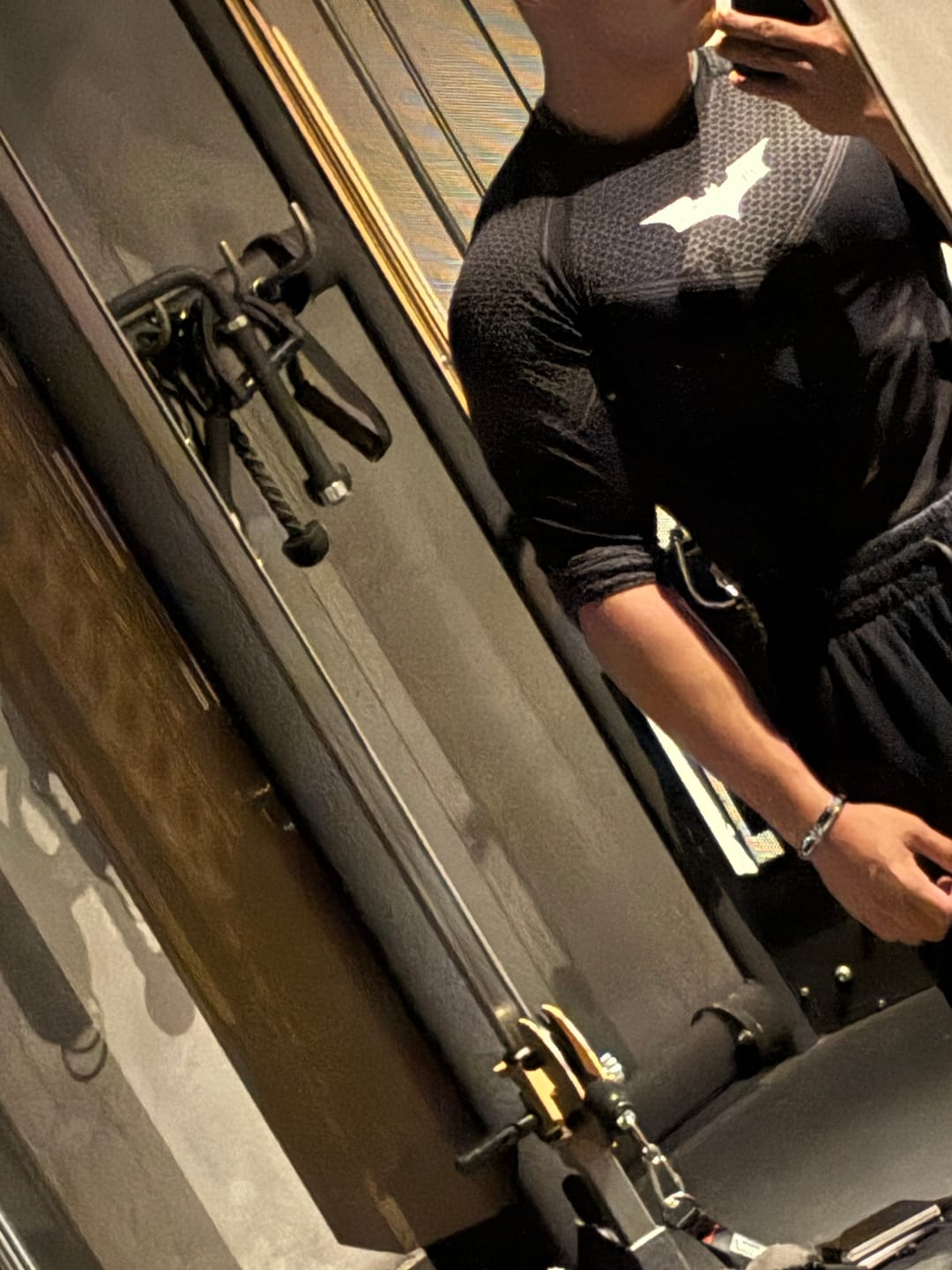 Customer photo review of 8004 - Batman Compression Longsleeves